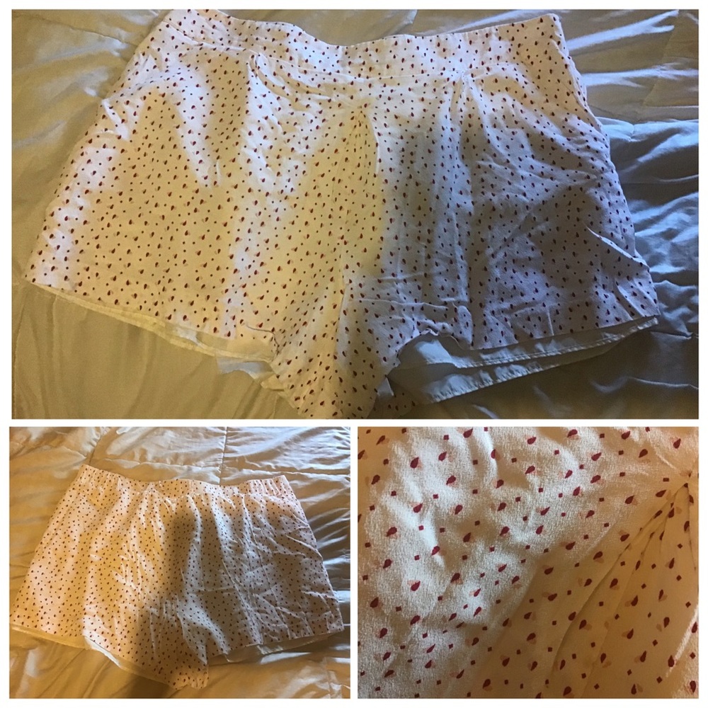 🌟🌟🌟Disney a collection by LC Lauren Conrad plus size XXL red/pink/white short